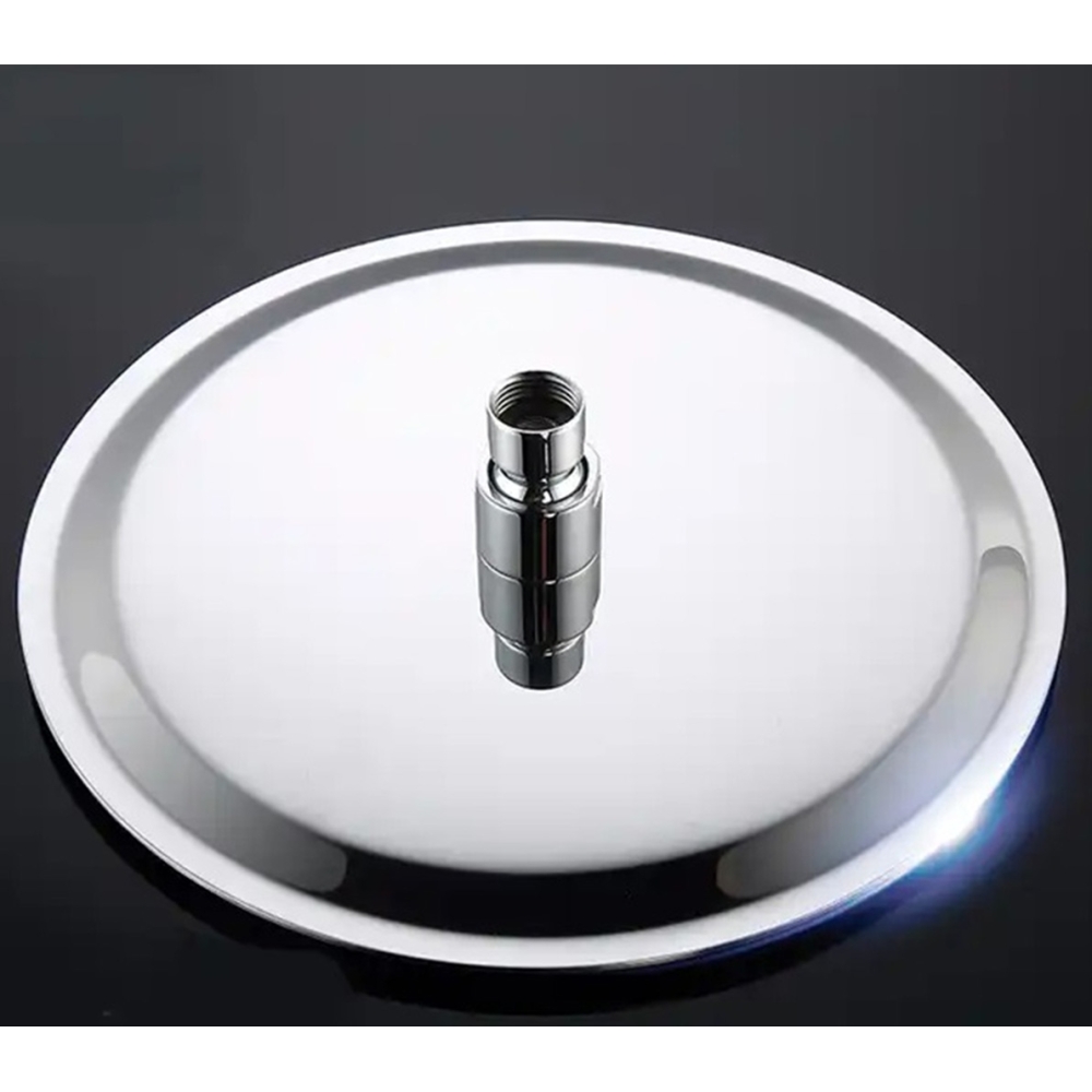 cap de dus rotund ultra slim model ploaie diamentru 20 cm otel inoxidabil gonga 2