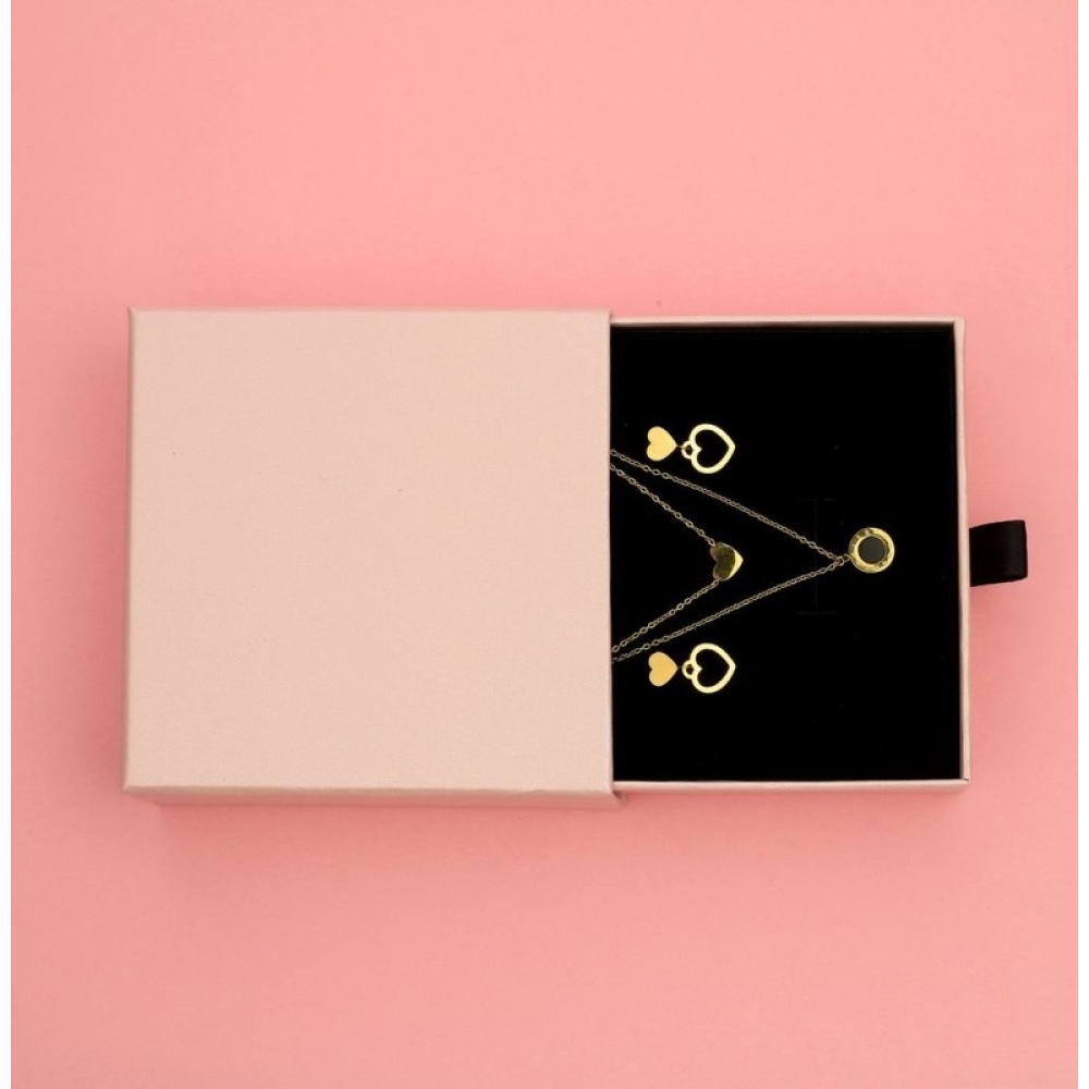 cutie decorativa pentru set bijuterii 10 x 10 x 35 cm gonga 2