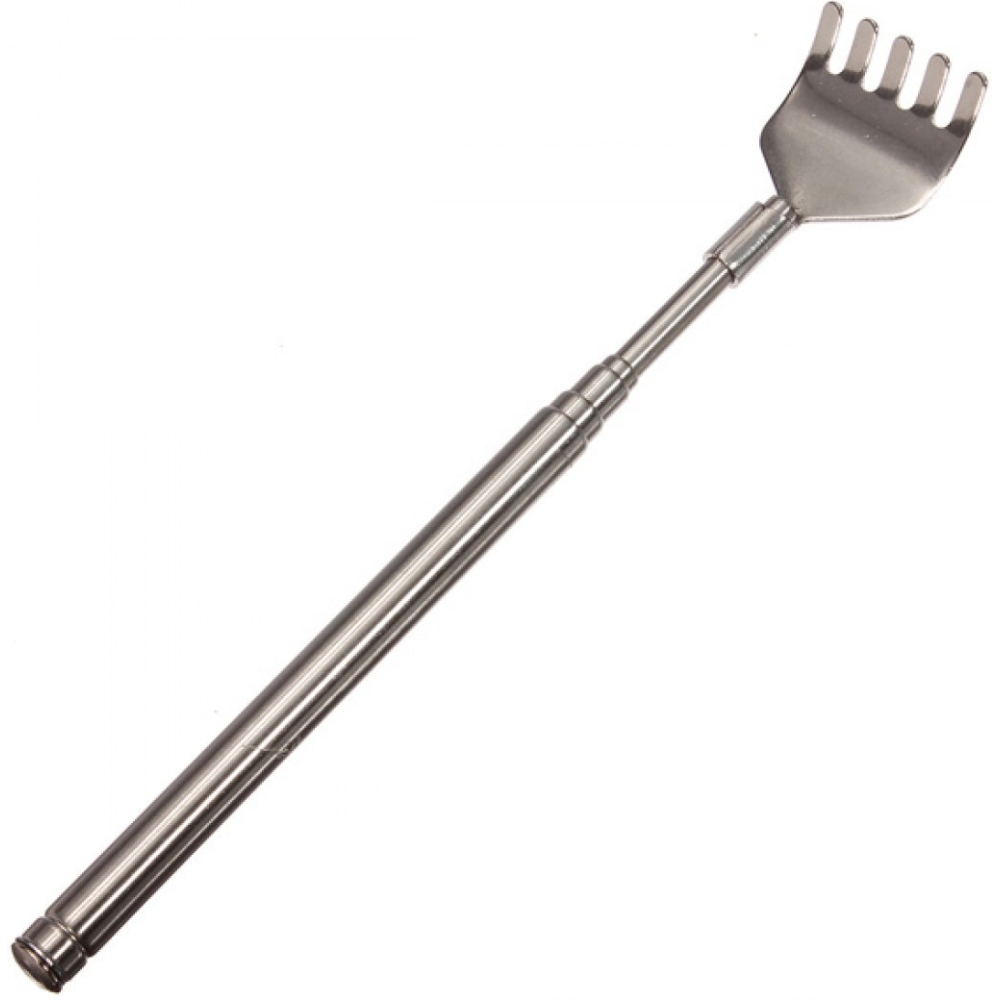 scraper telescopic din metal in forma de pix ideal pentru spate gonga 1