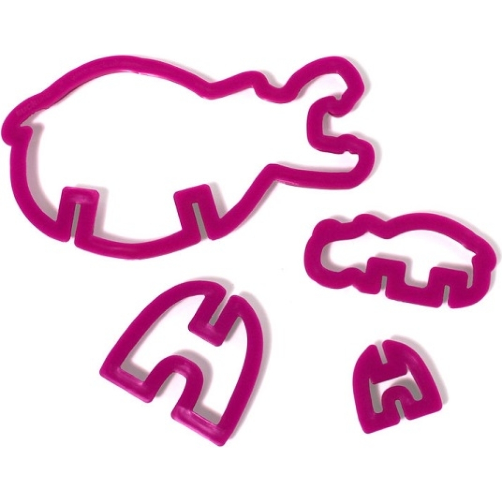set 4 forme model diverse animale pentru aluat gonga 1