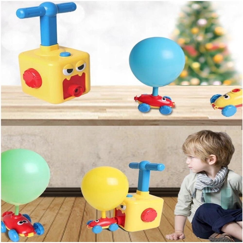 dispozitiv pentru umflat baloane model robotel galben 1