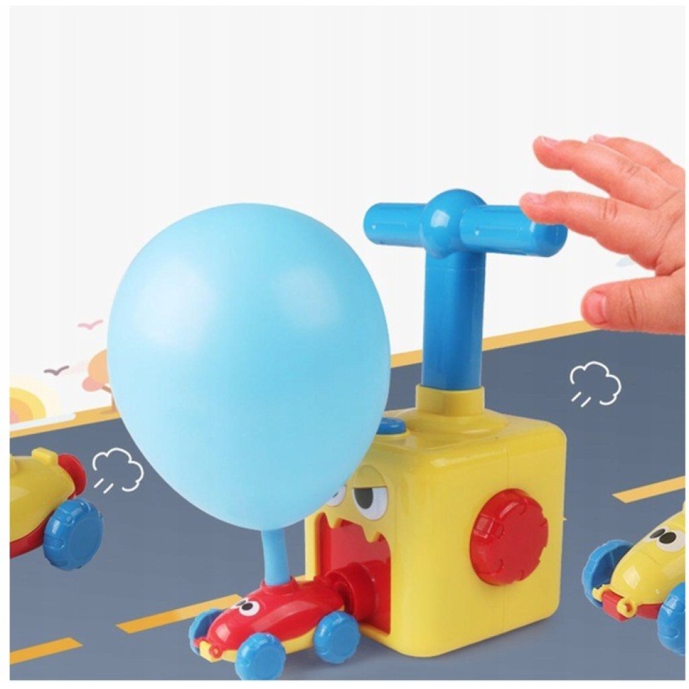 dispozitiv pentru umflat baloane model robotel galben 3