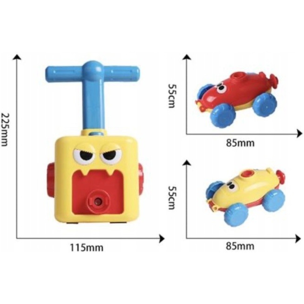 dispozitiv pentru umflat baloane model robotel galben 6