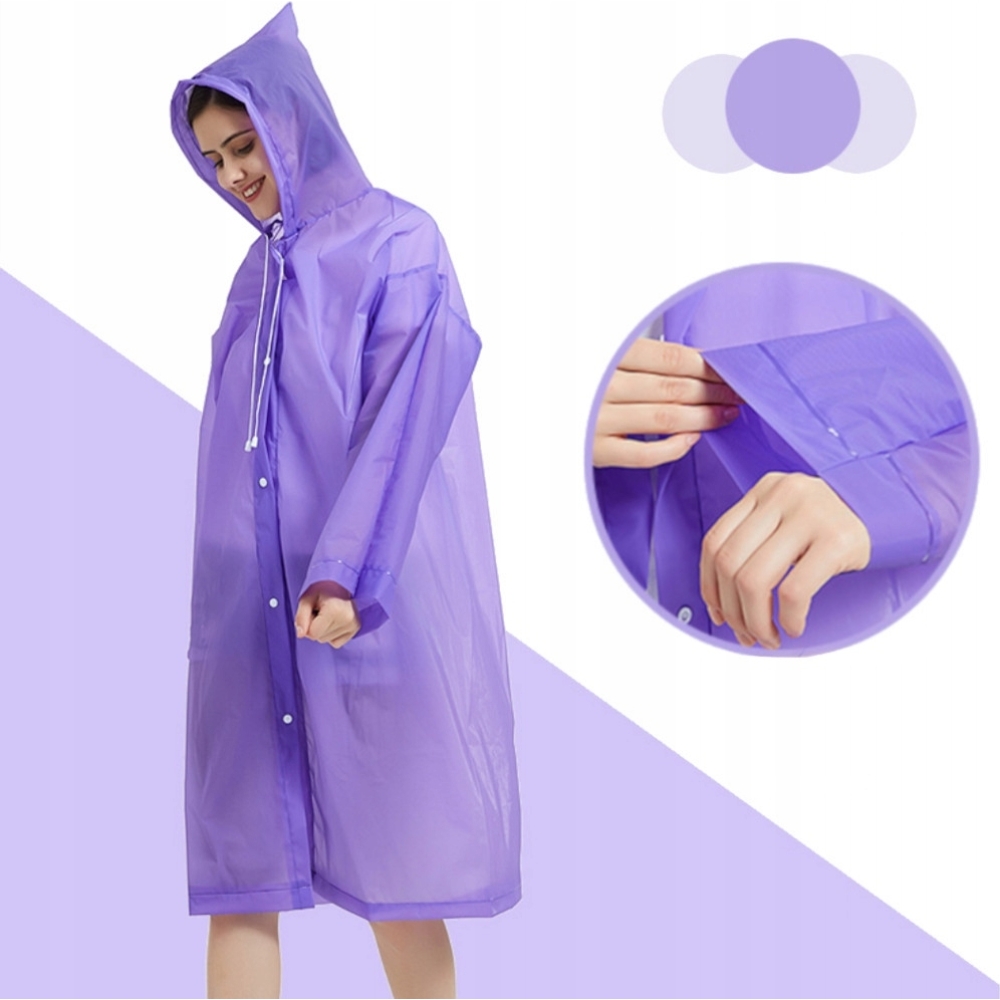 pelerina de ploaie unisex impermeabila tip poncho cu gluga gonga 1