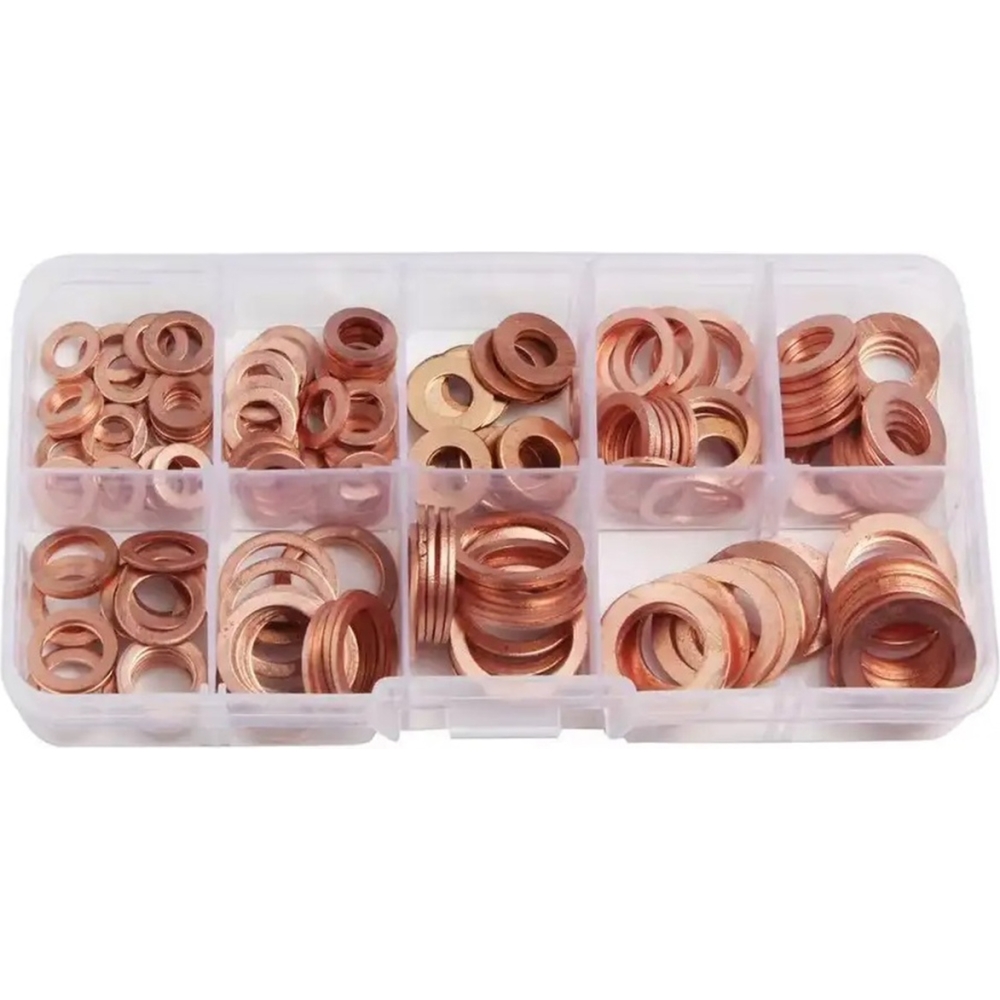 set 200 de saibe din cupru diferite marimi cutie depozitare gonga 13