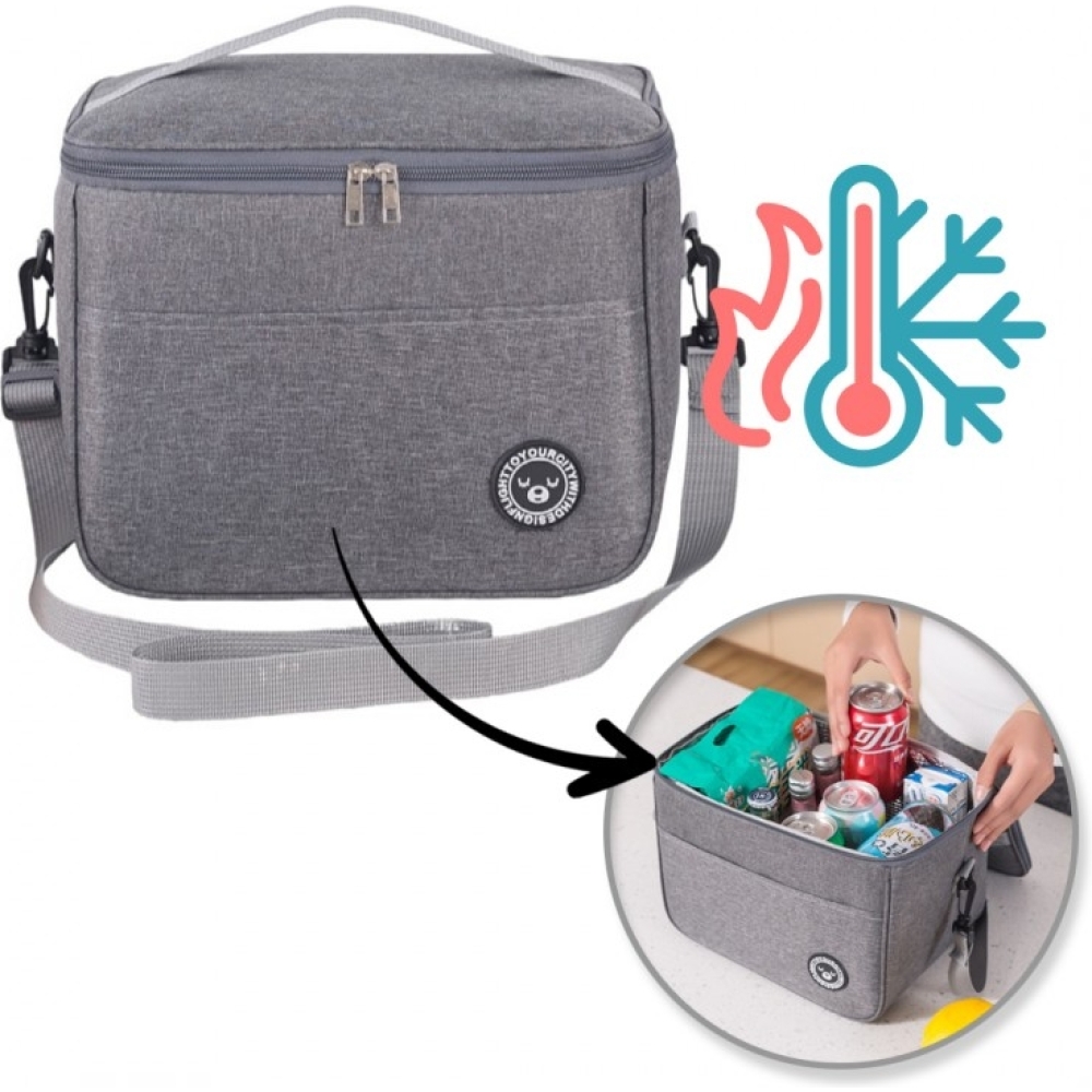 geanta termica pentru transportul alimentelor lunch box 29x20x21cm gonga 4