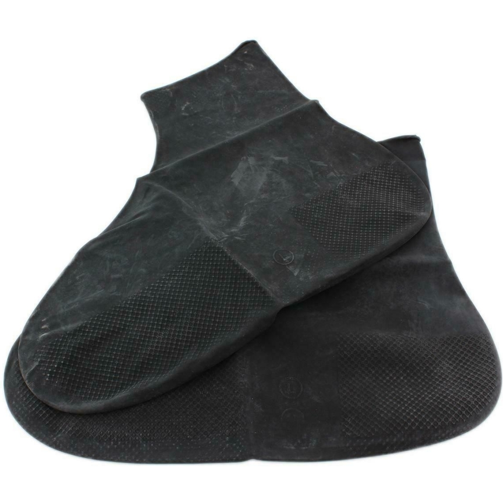 husa de ploaie reutilizabila pentru incaltaminte albastru gonga