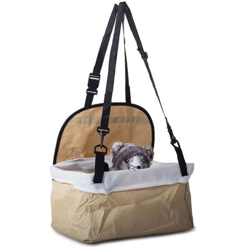 Geanta pentru transport catei, pisici, animale de companie, impermeabil,pentru talie mica  3 in 1, multifunctionala, Gonga® - imagine 2