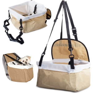 Geanta pentru transport catei, pisici, animale de companie, impermeabil,pentru talie mica  3 in 1, multifunctionala, Gonga® - imagine 5