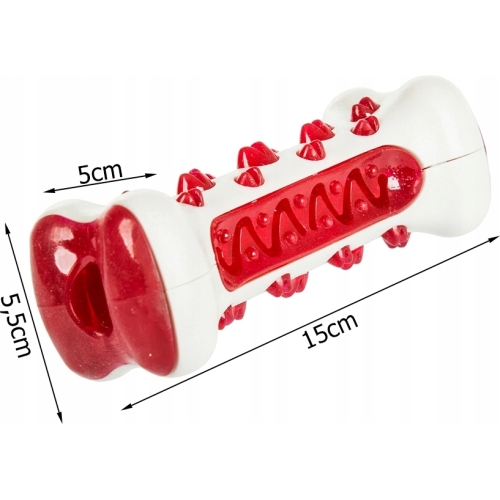 Jucarie pentru caini, curatare dinti, 15x5.5x5cm, Gonga® - imagine 4