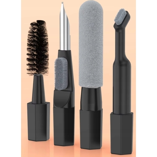 Kit perii si instrumente multifunctionale de curatare tastaturi, telefoane, aparatura electronica 20 in 1, Gonga® - imagine 2