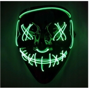 Masca Purge Horror cu LED, Gonga® - imagine 2