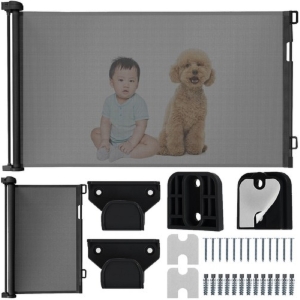 Bariera restrictiva pentru animale de companie, din plasa,160 cm, Gonga® - Image 2