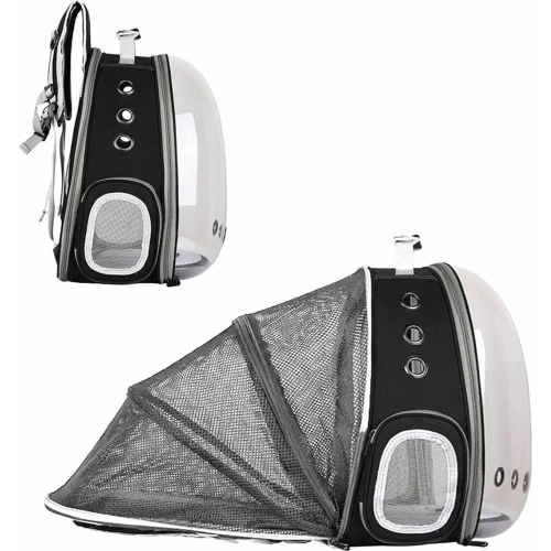 Rucsac transport animale de companie, tip panoramic, spate extensibil, Gonga® - Image 2