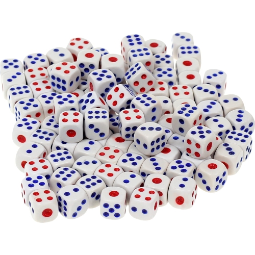 Set 100 zaruri, plastic, 12 x 12 mm, Gonga® - Image 2