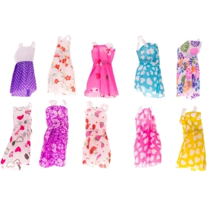 Set de haine pentru papusi cu accesorii, 43 de elemente, Gonga® - imagine 2