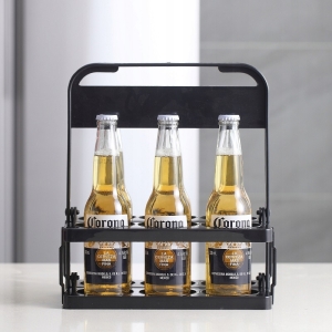 Suport din plastic pentru transportul sticlelor, Gonga® - imagine 2